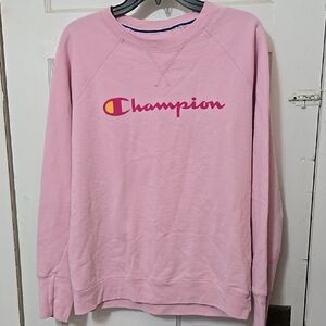 Champion Pink Sweatshirt Size Large Used
